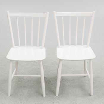 Børge Mogensen, a set of 10 chairs, "J49", Fredericia Furniture, Denmark, 2012.