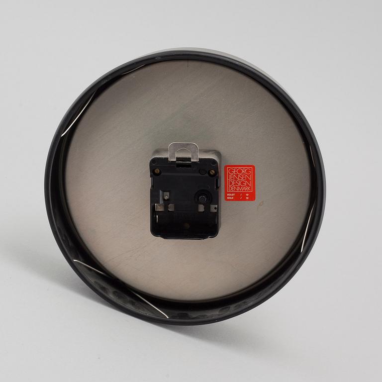 A wall clock from Georg Jensen, 21th century.