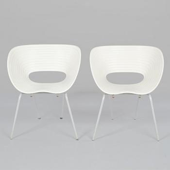 STOLAR, 2 st, "Tom Vac", formgivna av Ron Arad, Vitra, 1999.