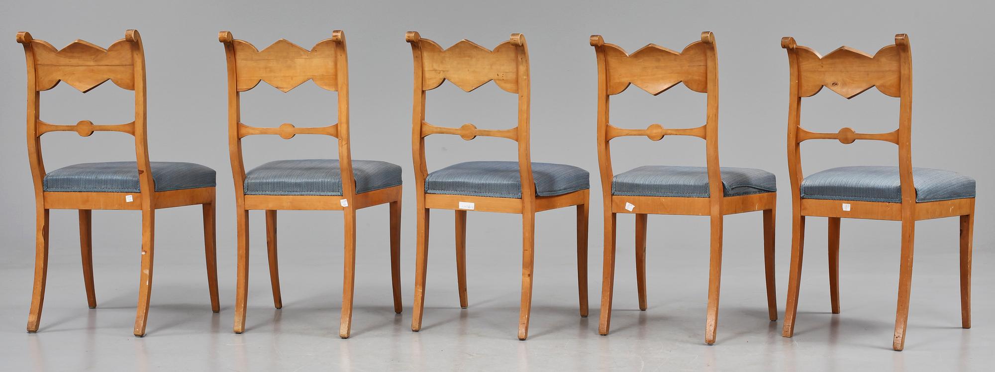 STOLAR, 5 st, Biedermeier, 1800-tal.