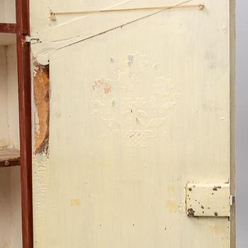 A painted cabinet from Jämtland, dated 1826.