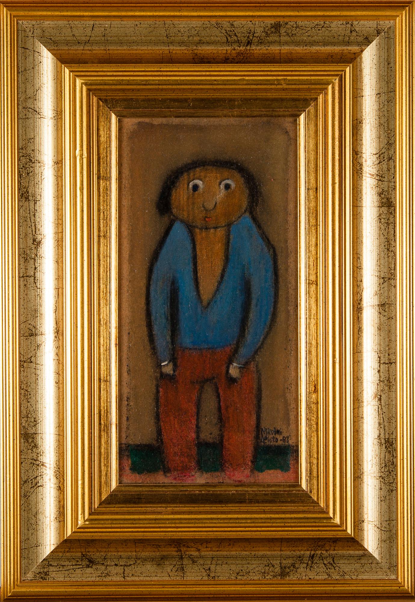 NIKOLAI LEHTO, olja på skiva, signerad och daterad -83.