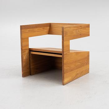 Claesson Koivisto Rune, Claesson Koivisto Rune (Mårten Claesson), unik fåtölj med fotpall, "Cochin Club", 1997.