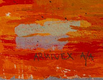 ROLF HANSON, silkscreen in colours, signed arkivex A/A.