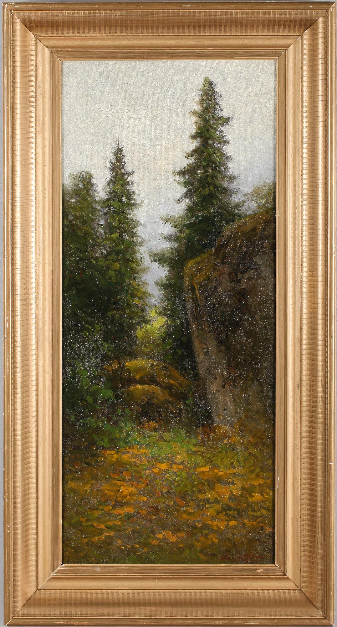 SEVERIN NILSON, olja på duk, signerad.