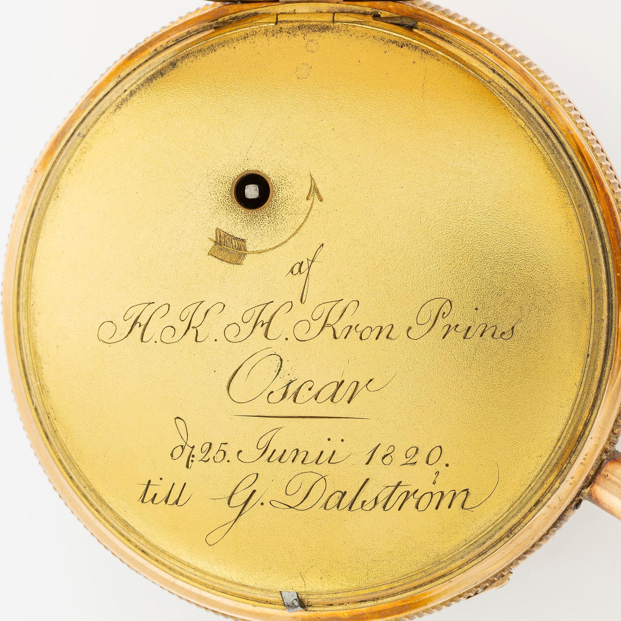 Fickur, repeterur, "Royal Gift", "Jacquemart", ca 1820.