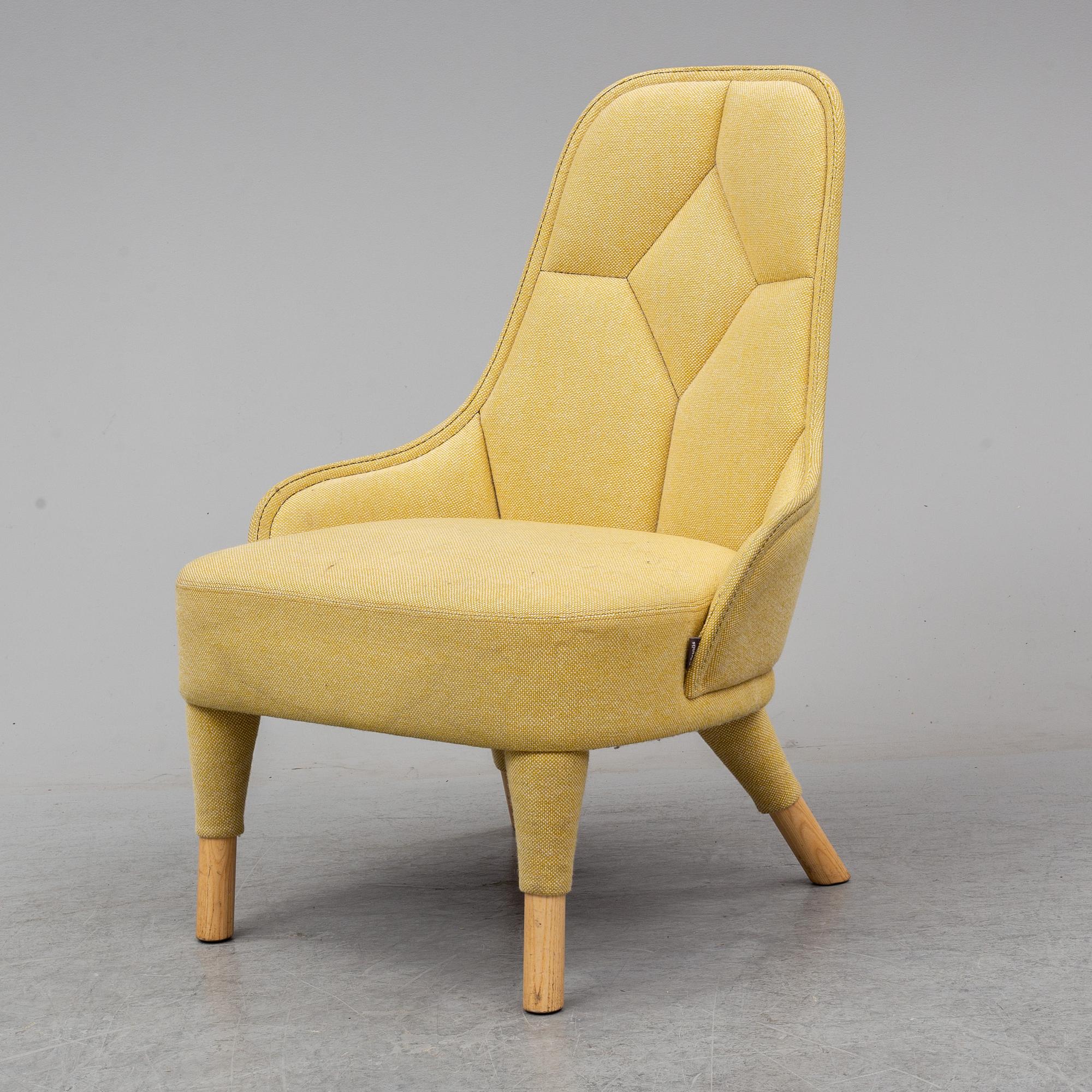 FREDRIK FÄRG & EMMA MARGA BLANCHE, AN 'Emma' easy chair, Gärsnäs.