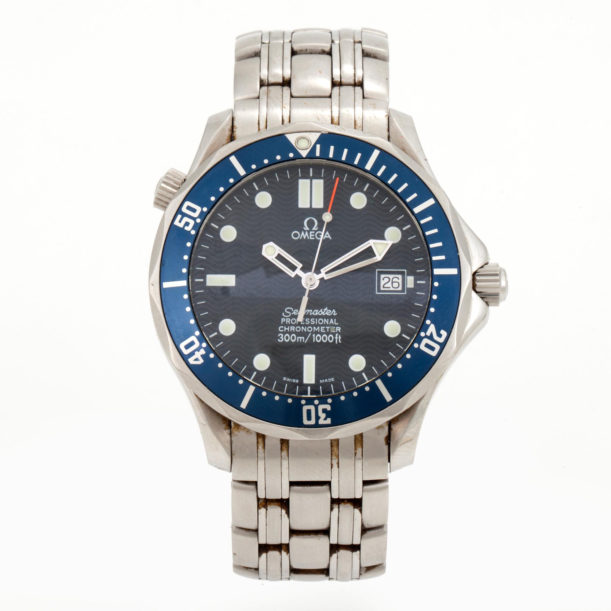OMEGA, Seamaster Professional (300m/1000ft), Chronometer, wristwatch, 41,5 mm,