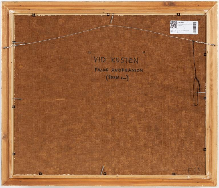 Folke Andréasson, oil on panel, signed.