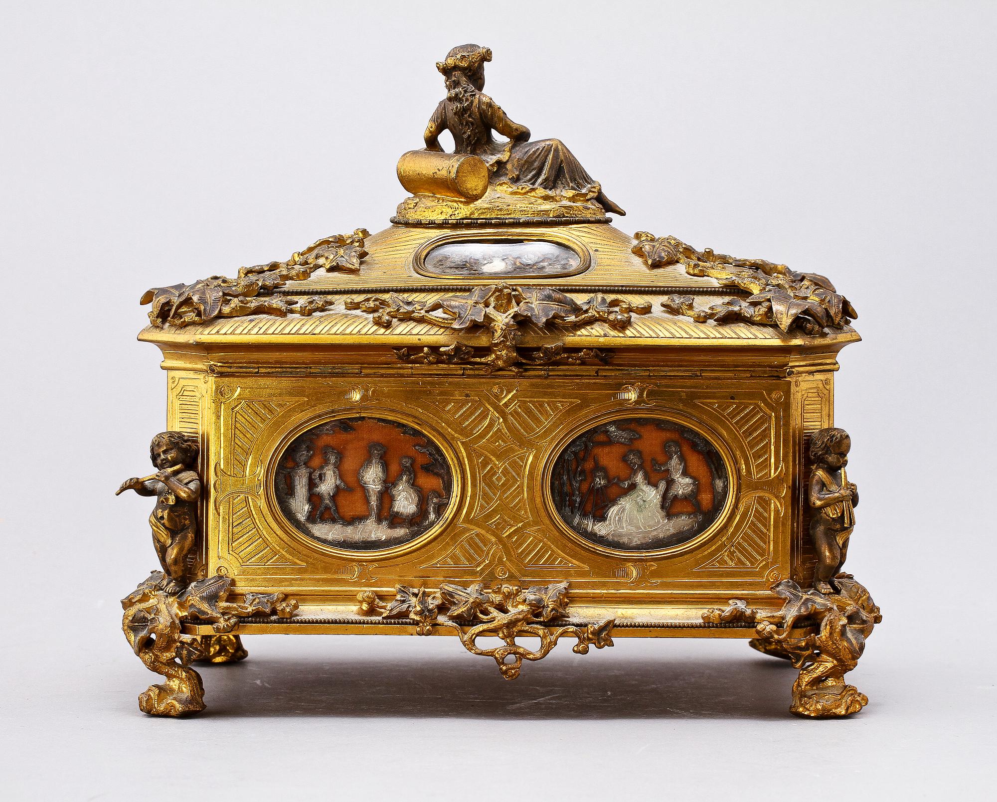 SKRIN, mässing, 1800/1900-tal.