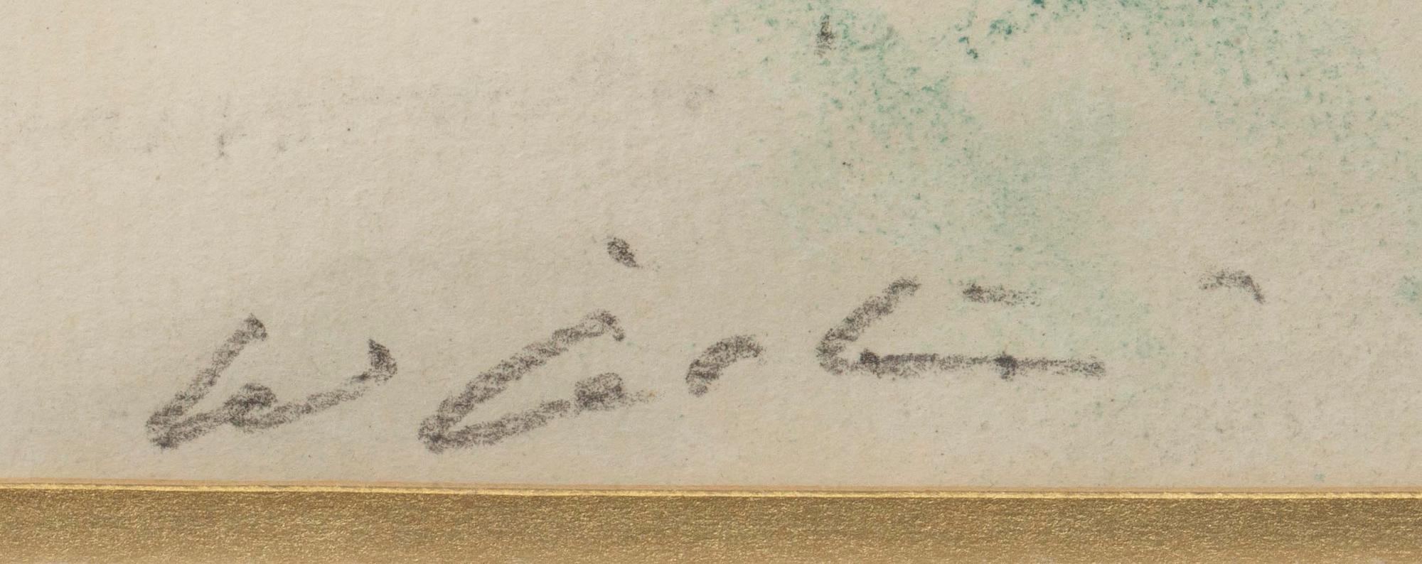 WERNER ÅSTRÖM (FINLAND), pastell, sign.