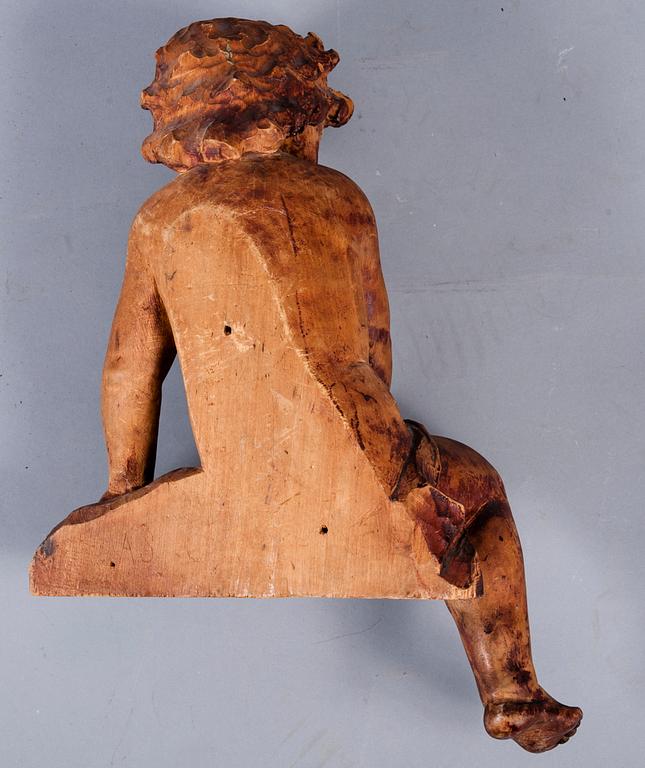 VEISTOS, puuta, barokkityylinen, 1800-luku.