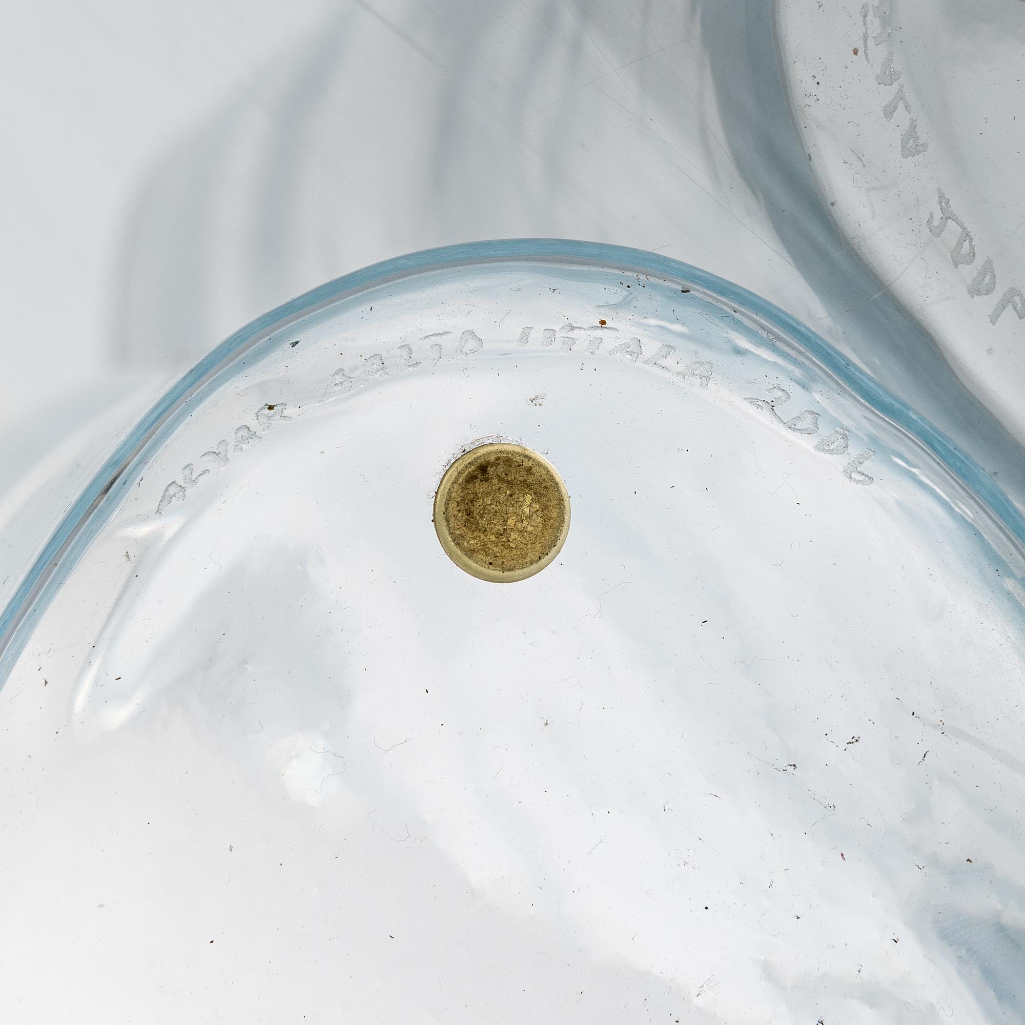 Alvar Aalto, a '0551' vase signed Alvar Aalto Iittala 2006.