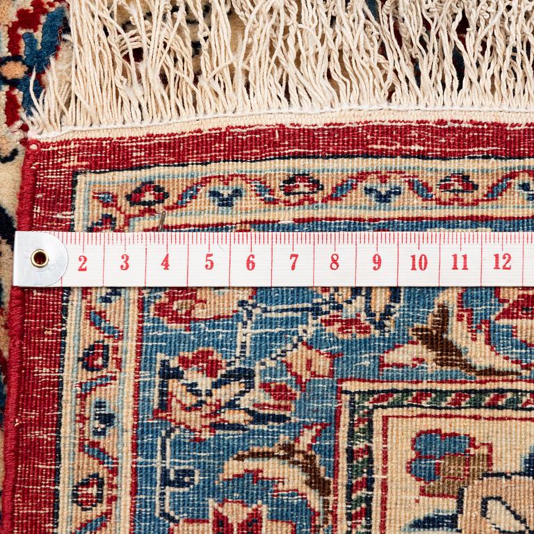 A semi-antique Nain Tuteshk rug, Central Persia (Iran), c. 228 x 153 cm.