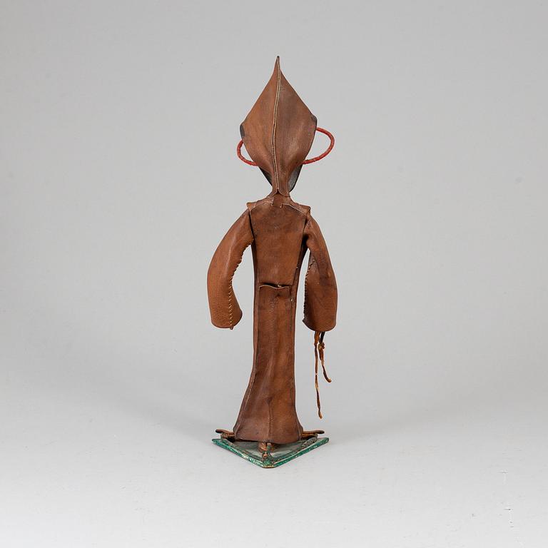 MARIE VASSILIEFF, theatre puppet, inscribed Marie Vassilieff, Paris 1952.