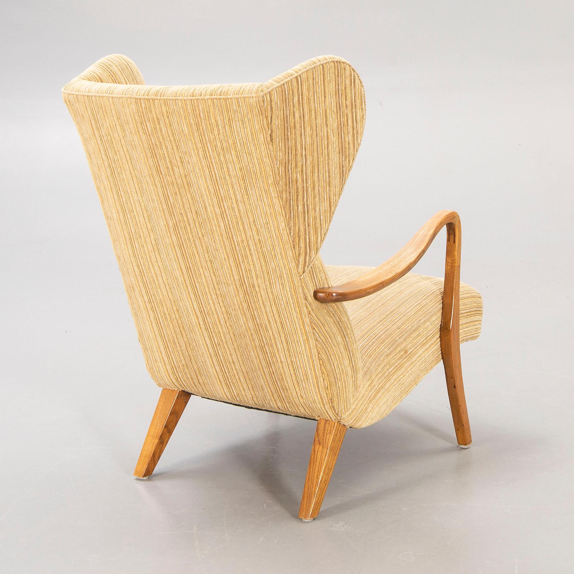 A Scandinavian 1940/50s armchair.