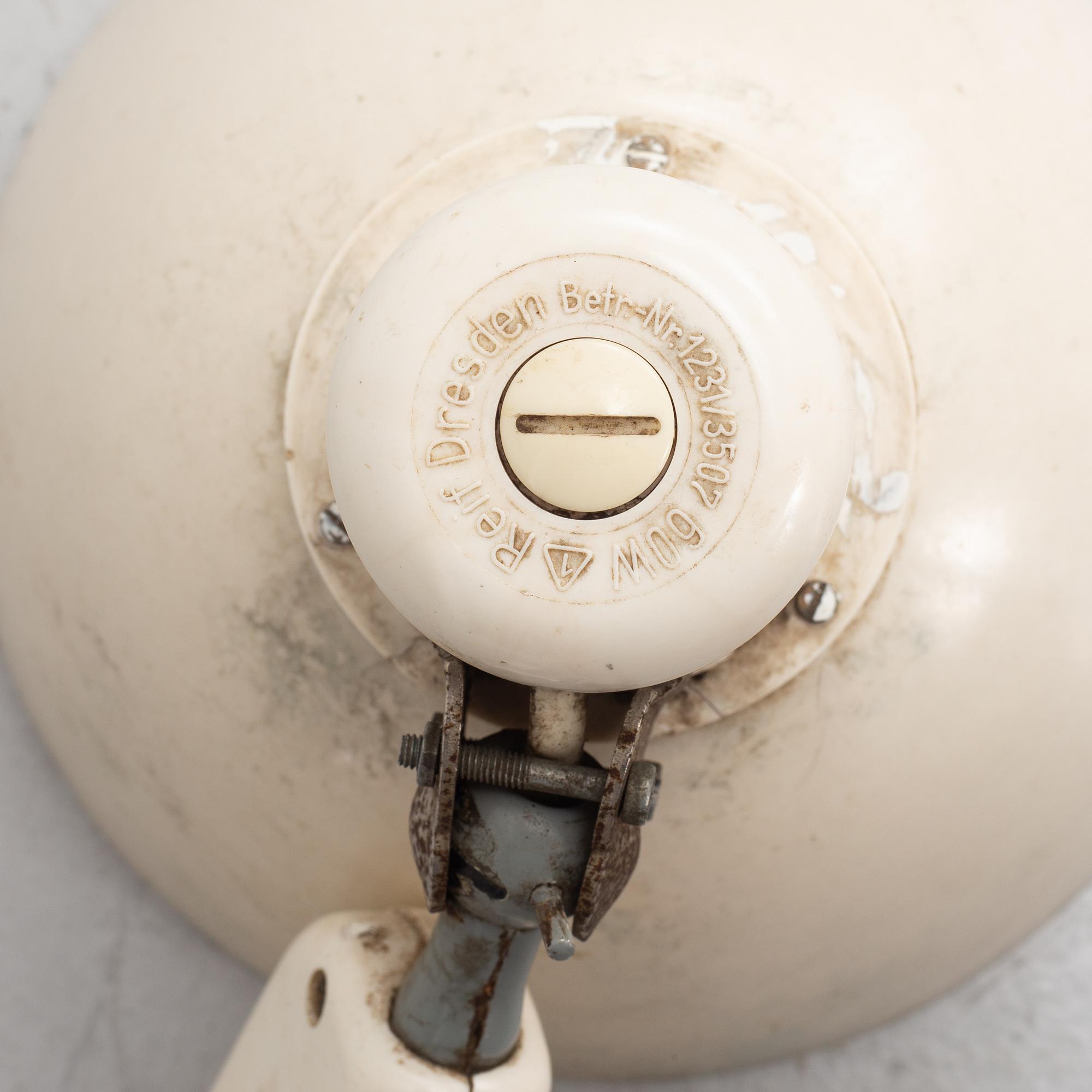 A wall lamp, 1930s.