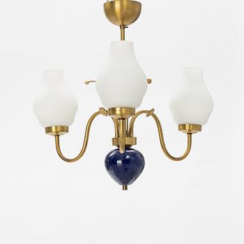 A Swedish Modern ceiling light, mid 20th Century.