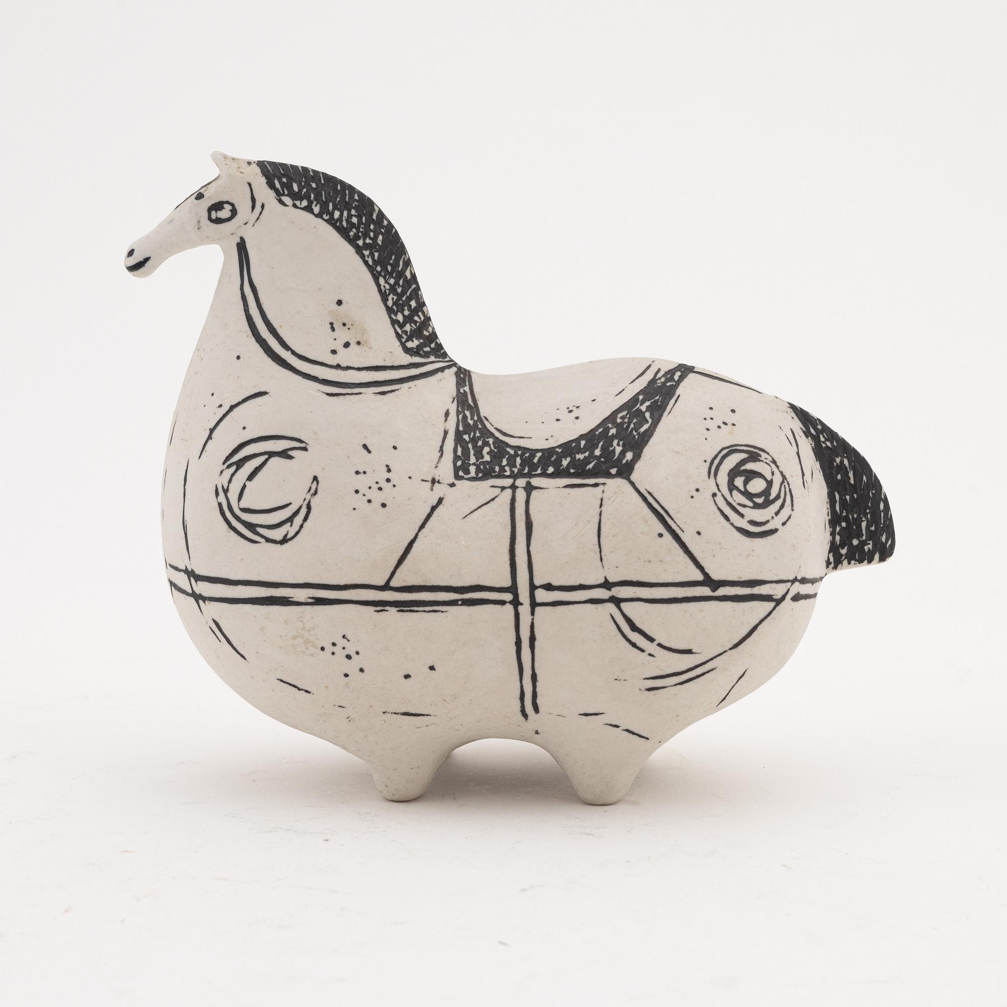 Stig Lindberg, skulptur, stengods, Gustavsberg studio.