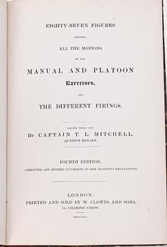 BOK, "Eighty-Seven Figures...All the Motions...Manual and Platoon Exercises.." TL. Mitchell, London 1845.