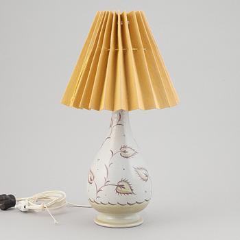 Eva Jancke Björk, a ceramic table light, Bo Fajans.