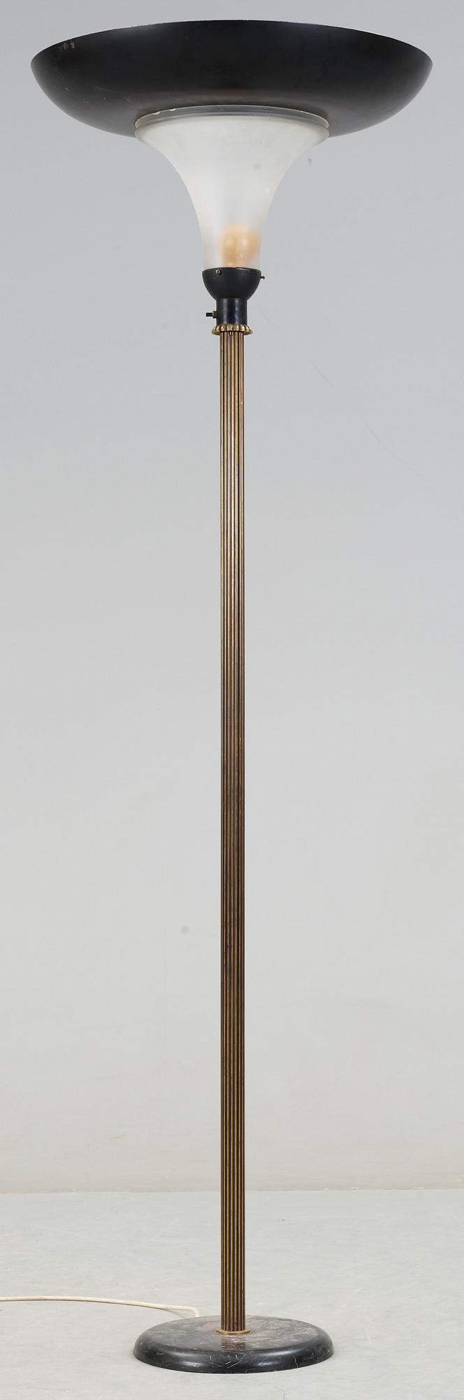 GOLVLAMPA, art deco, 1930/40-tal.