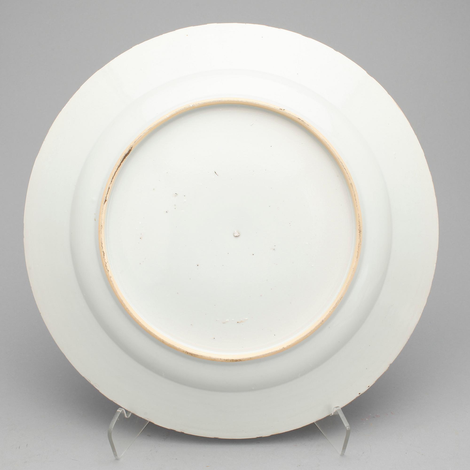 FAT, porslin, Kina, kompaniporslin, Qianlong 1736-1795.