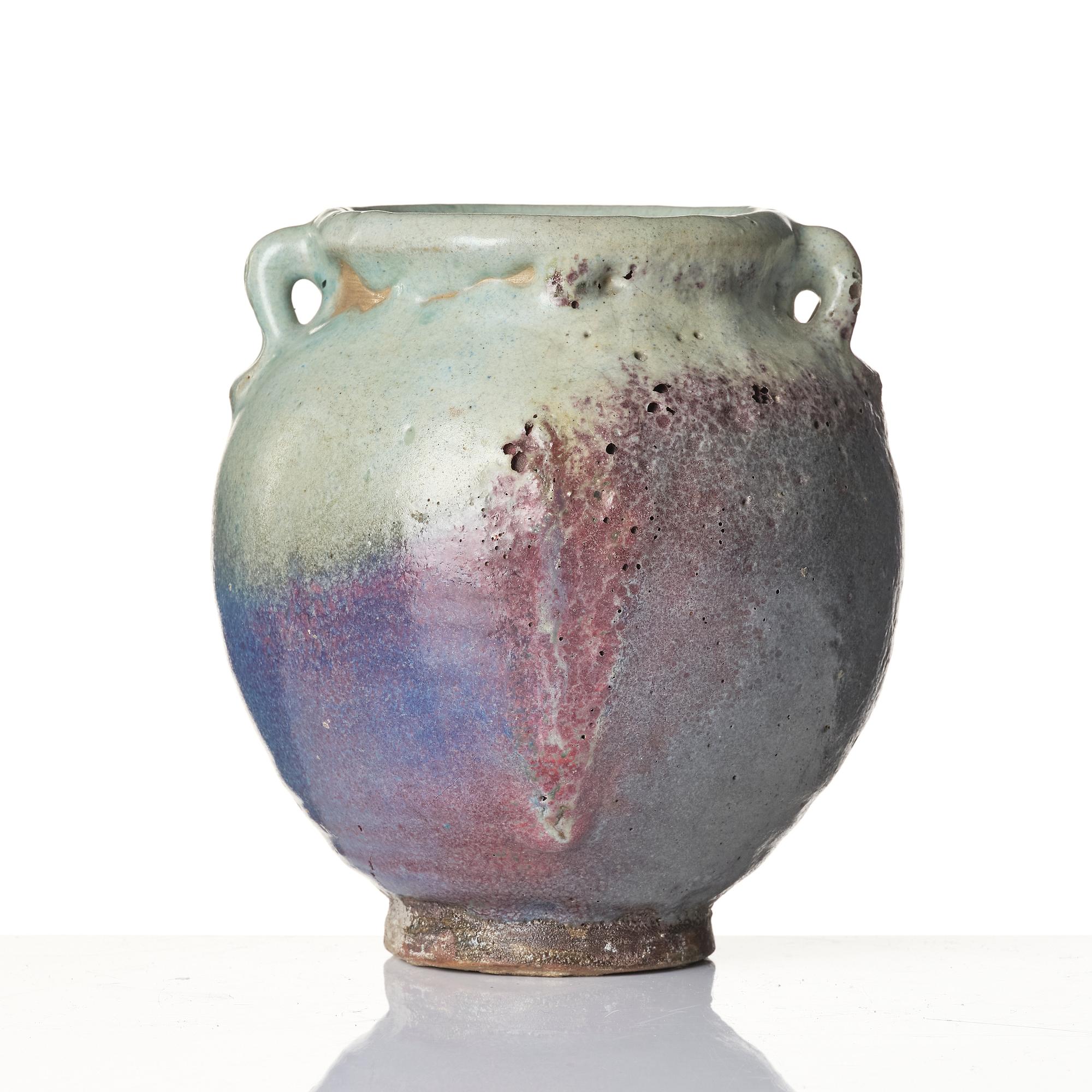 Kruka, keramik. Jun, troligen sen Mingdynasti.