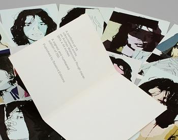 ANDY WARHOL, "Mick Jagger" Castelli Graphics, 1975.