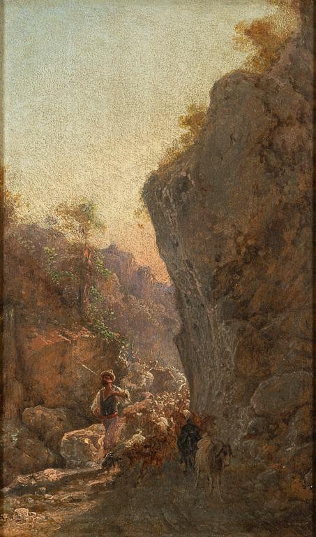 Girolamo Gianni, a pair, oil on panel, signed and dated 1892.