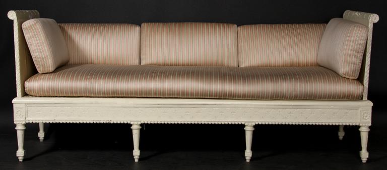 SOFFA/BÄNK, gustaviansk 1700-talets slut.