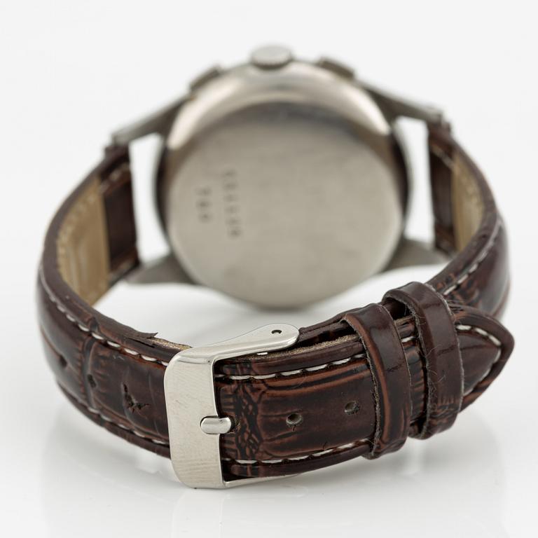 Kronometer Stockholm, chronograph, wristwatch, 35,5 mm.