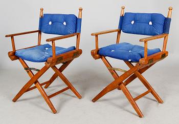 SKEPPSSTOLAR, 1 par, 1960-/1970-tal.