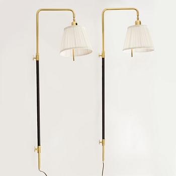 Wall lamps, a pair, Blond Belysning AB, Värnamo, Sweden, 2000s.