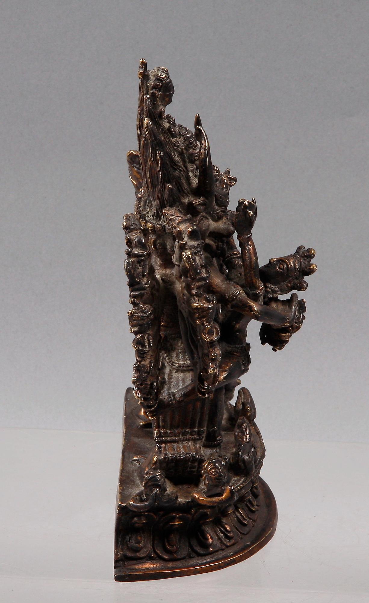 FIGURIN, metall. Asien.