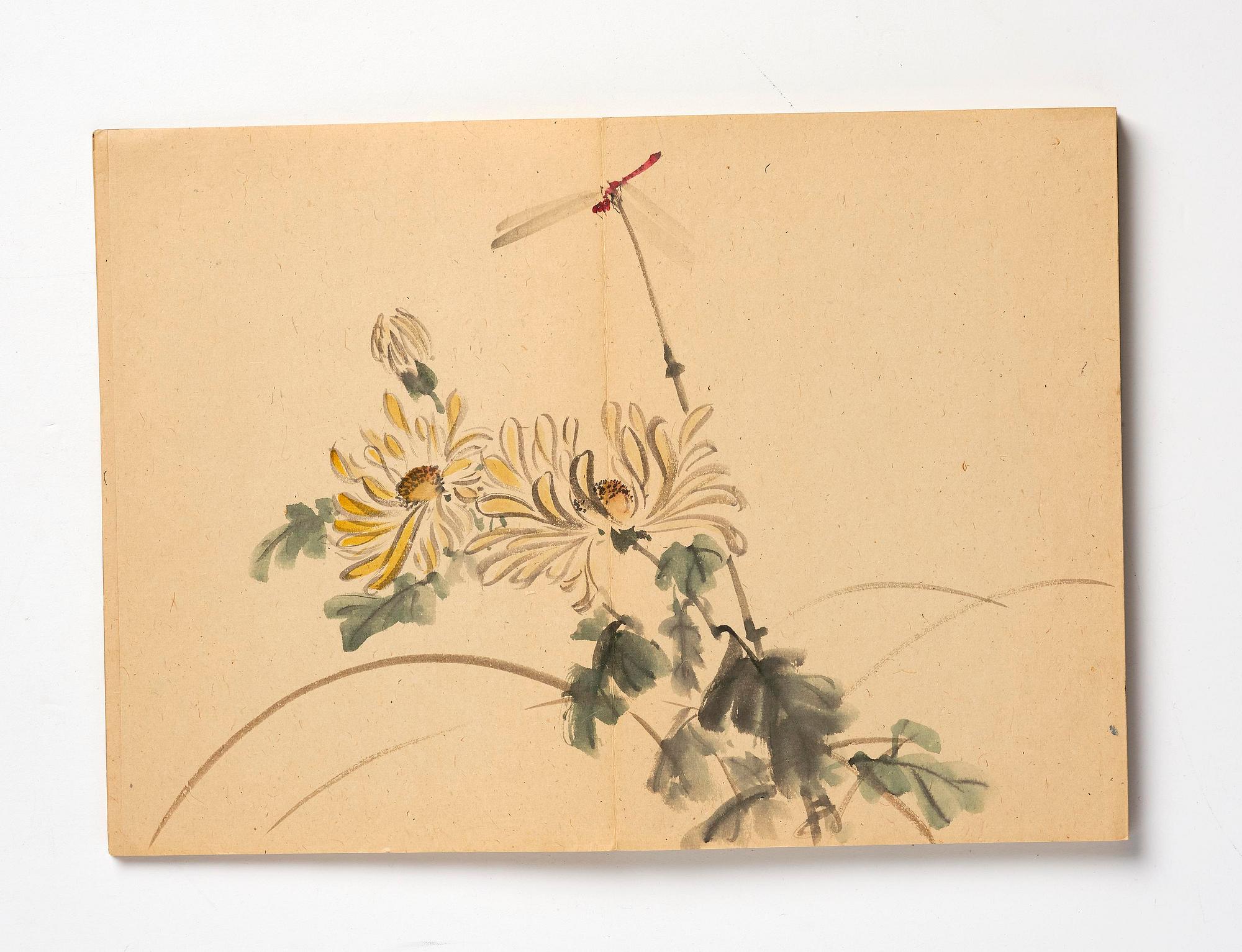 Two Chinese albums, one empty, early 20th century.