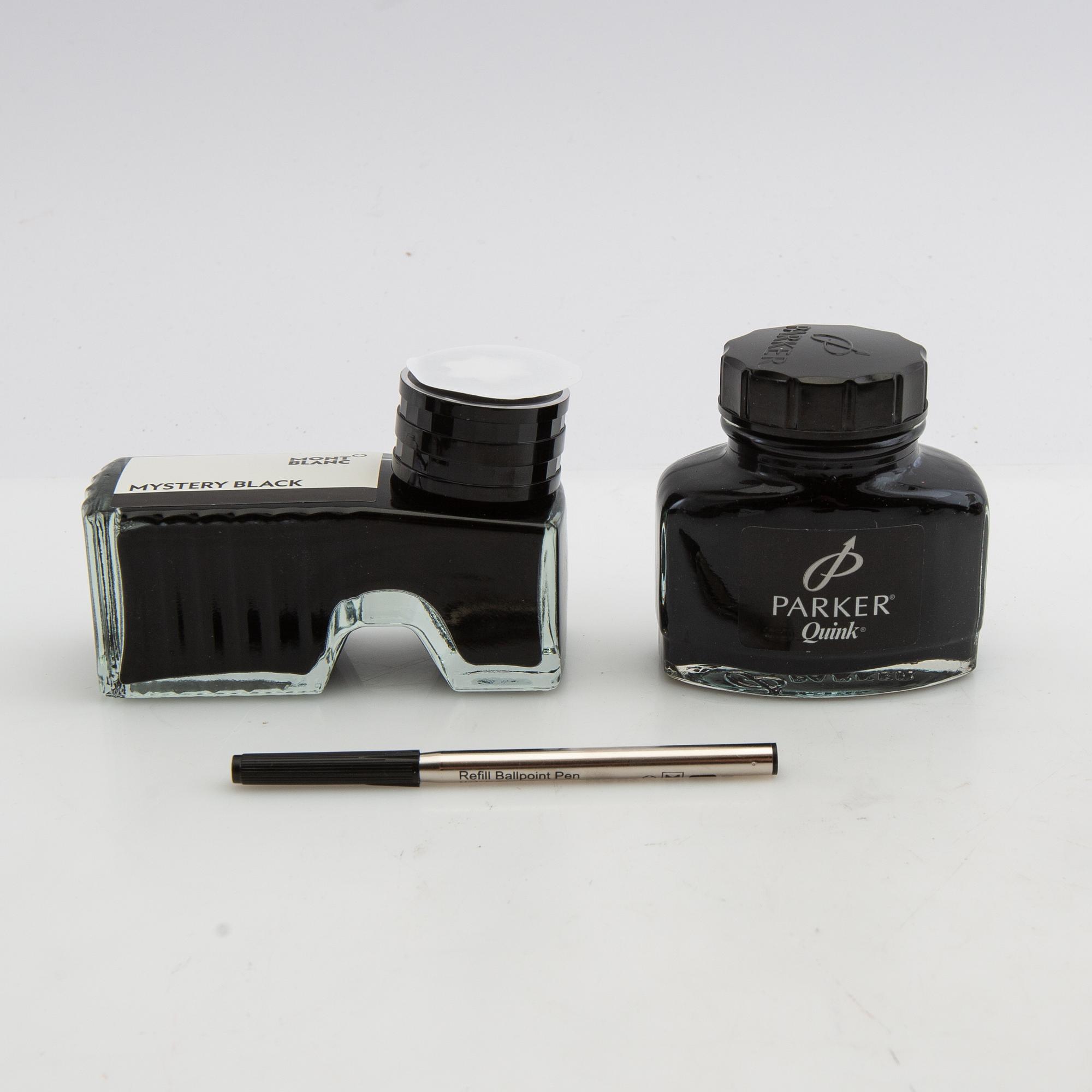 Mont Blanc fountain pen and ballpoint pen "Meisterstück".