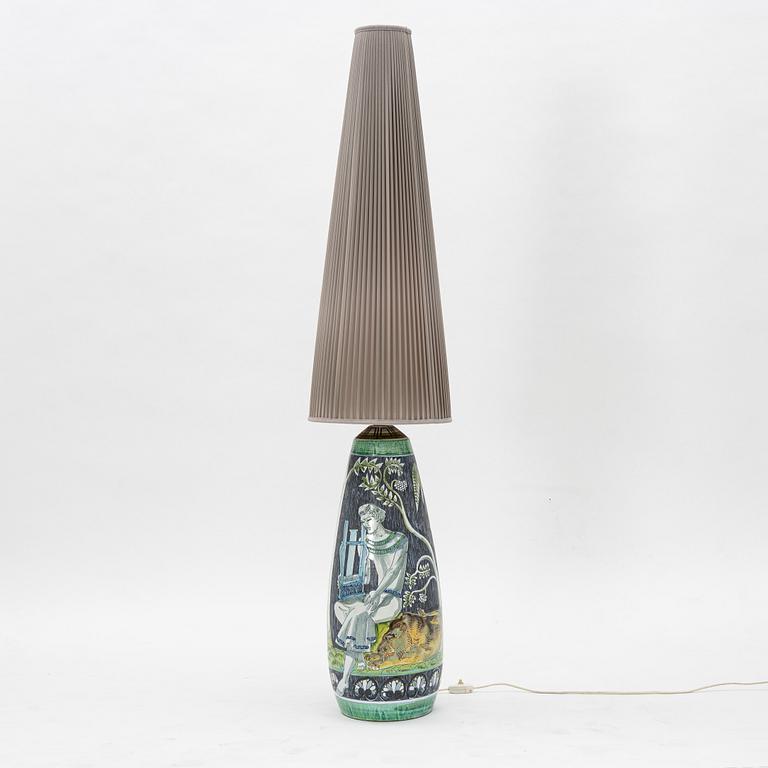 Marian Zawadzki, a floor light, Tilgmans keramik 1961.