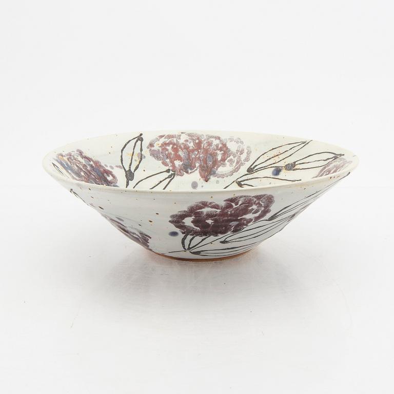 Eva Bengtsson, a signed stoneware bowl.