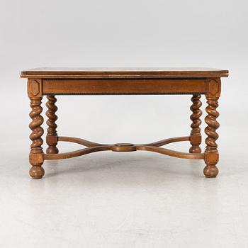 A Baroque style table, circa 1900.