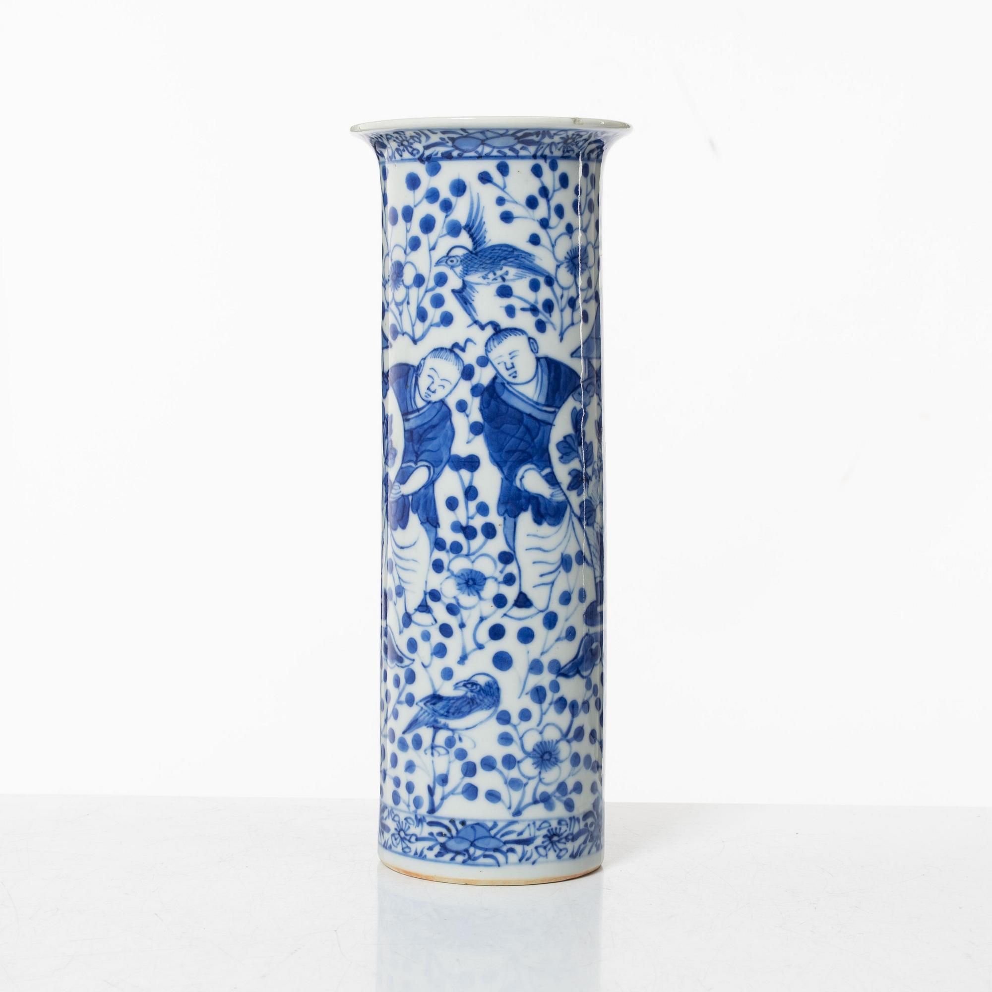 Vas, porslin, Kina, sen Qing/1900-talets första hälft.