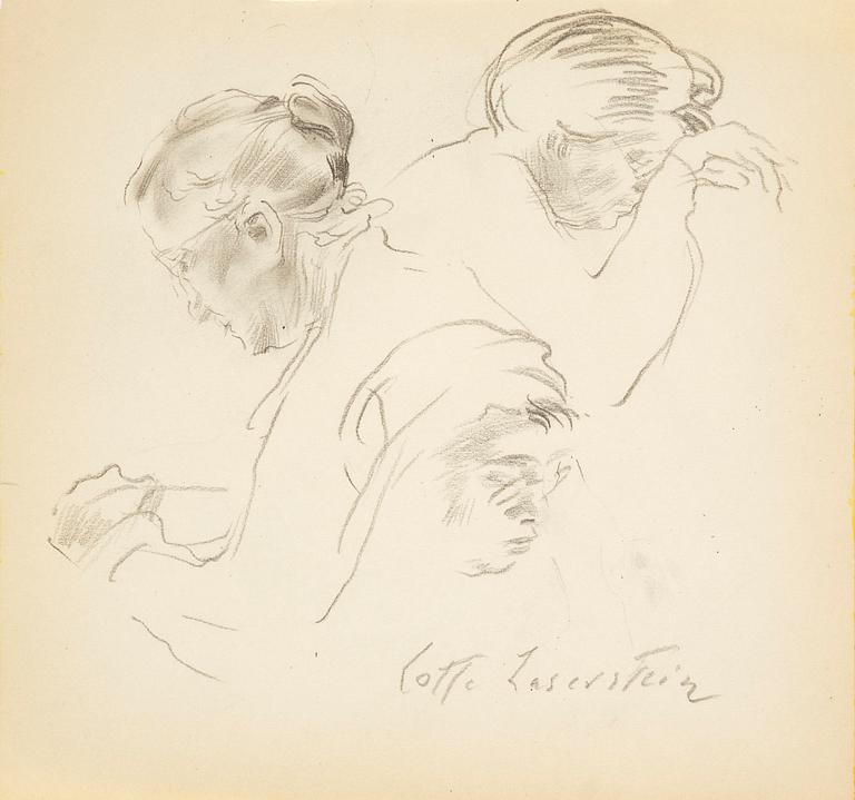 Lotte Laserstein, Study of the artist's mother and sister Käte.