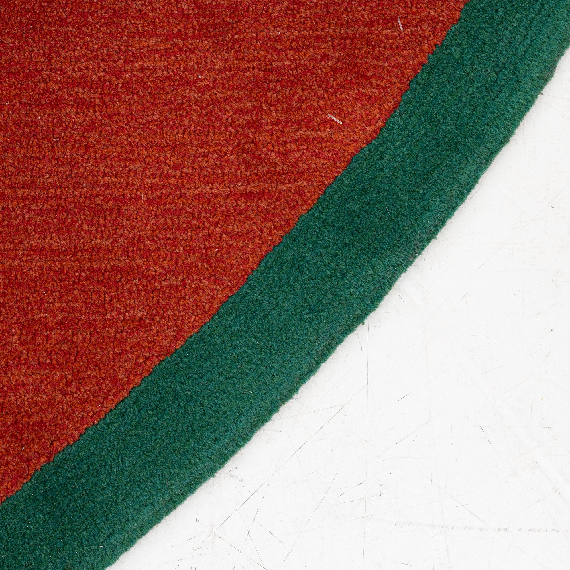 Gunilla Lagerhem Ullberg, matta, tufftad, Kasthall, diameter  ca 300 cm.