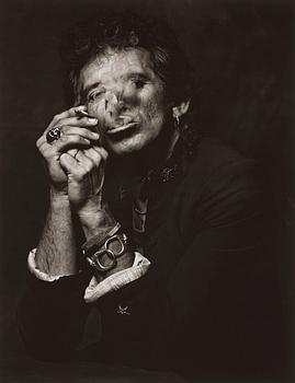 290. Albert Watson, "Keith Richards, New York City, 1988".