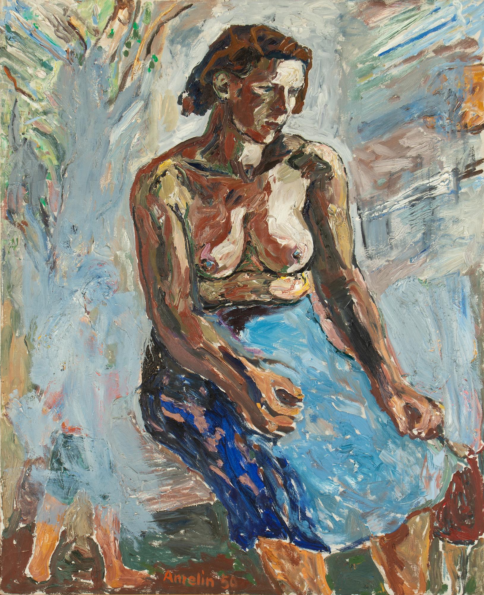 Albin Amelin, Sitting Model.
