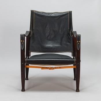 Kaare Klint, fåtölj, "Safari Chair", för Rud. Rasmussen, Danmark. Modellen formgiven 1933.