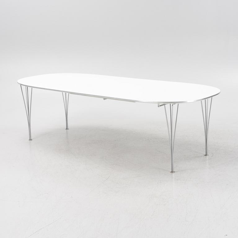 Bruno Mathsson & Piet Hein, matbord, "Superelips" för Fritz Hansen, Danmark.
