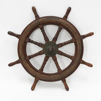 Ship's wheel.