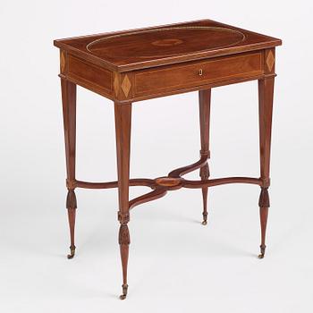 Bord, av Fredrik August Eckstein (mästare i Stockholm 1794-1814), Sengustavianskt.