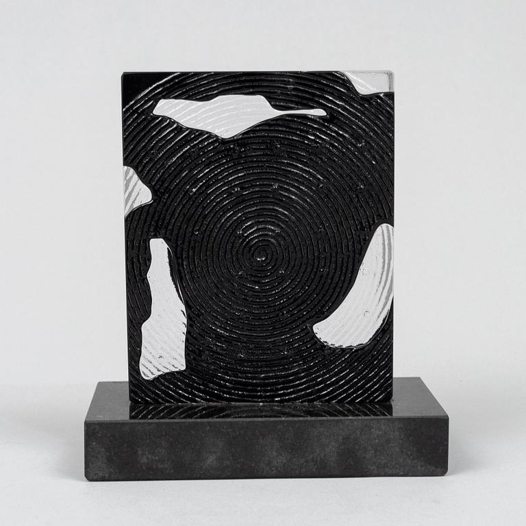 Bertil Vallien, unik skulptur, glas.